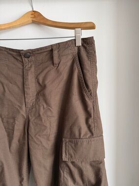 Carhartt WIP Ripstop Cargo Pant in Chocolate Brown, size 31